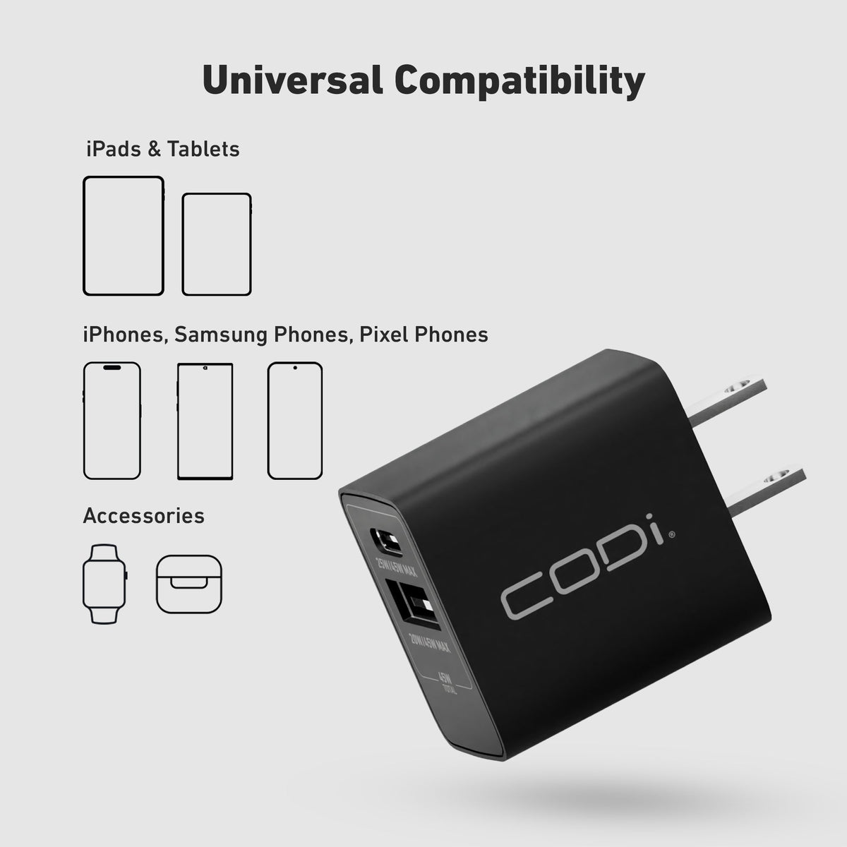 The Wall Charger by CODi